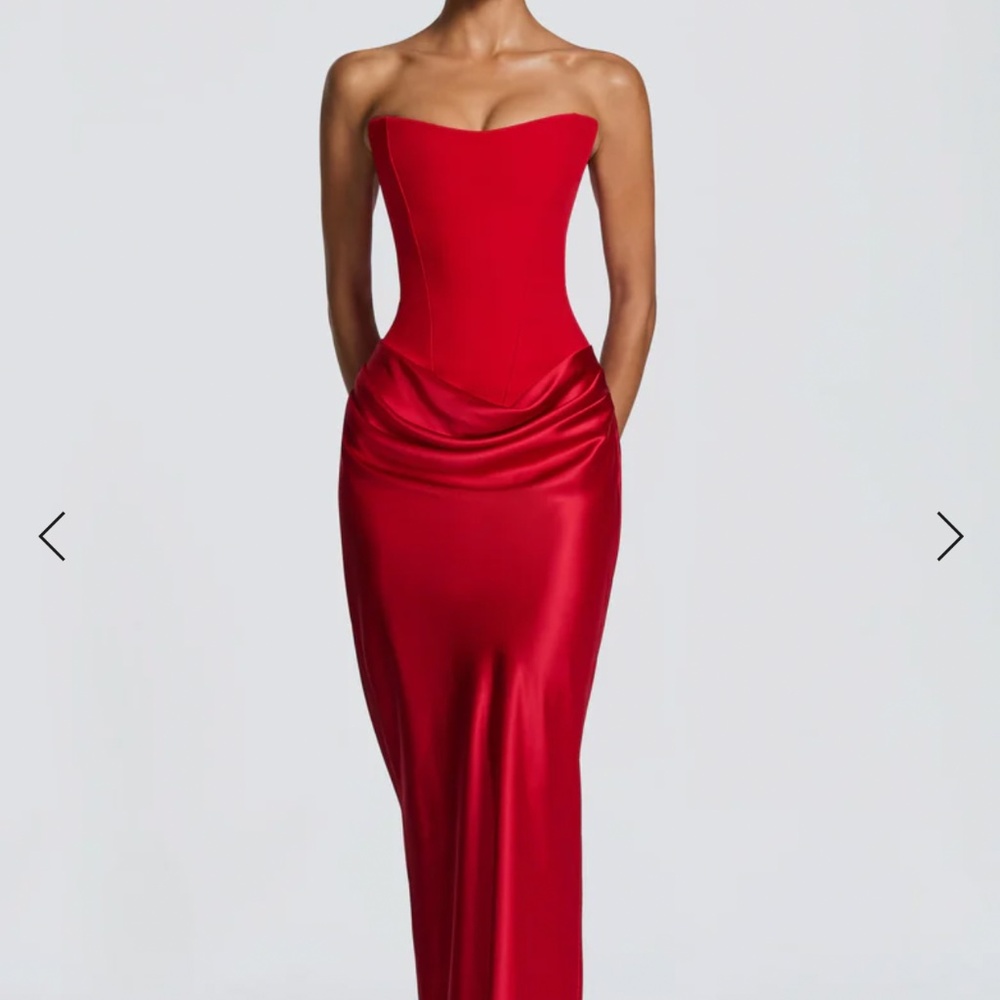 Babyboo Red Maxi Dress
